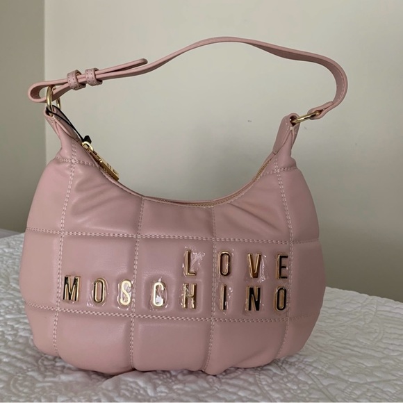 ʙᴀɢ , ʙʀᴀɴᴅ : ᴍᴏꜱᴄʜɪɴᴏ , ᴄᴏʟᴏʀ : ʙᴀʙʏ ᴘɪɴᴋ ᴄᴏɴᴅɪᴛɪᴏɴ: ɴᴇᴡ ᴡɪᴛʜ ᴛᴀɢ - Picture 6 of 7